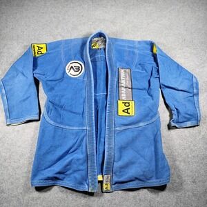 Adamantium Jiu Jitsu The Pilot Gi Blue Size A3 Men Kimono Martial Arts Top Only